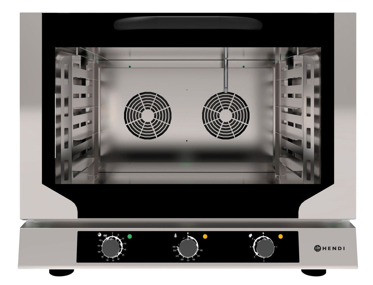 FORNO A CONVEZIONE CON INIEZIONE DI VAPORE, 400V/6400W, 783X755X(H)634MM