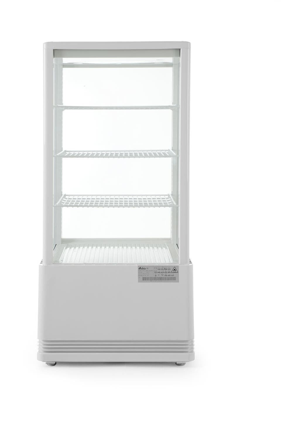 VETRINA DA ESPOSIZIONE, 78 LITRI., ARKTIC, BIANCO, 230V/170W, 444X397X(H)940MM