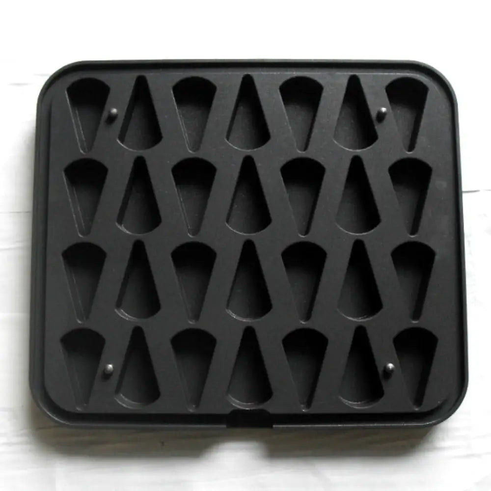 28 IMPRONTE TRIANGOLO 70X40/67X37 H 25 MM - PIASTRA PER COOKMATIC 380X330 MM - PIASTRA19 - PAVONI ITALIA - TEGLIE