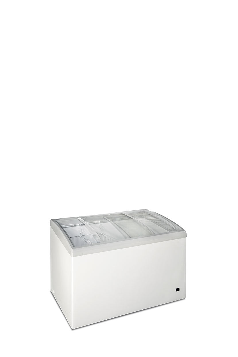 CONGÉLATEUR DE CHEF FR 368 SLC EN VERRE COURBÉ