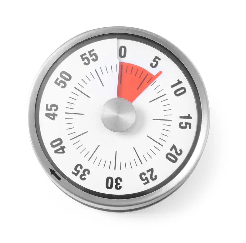 ANALOGUE KITCHEN TIMER, Ø80X(H)30MM