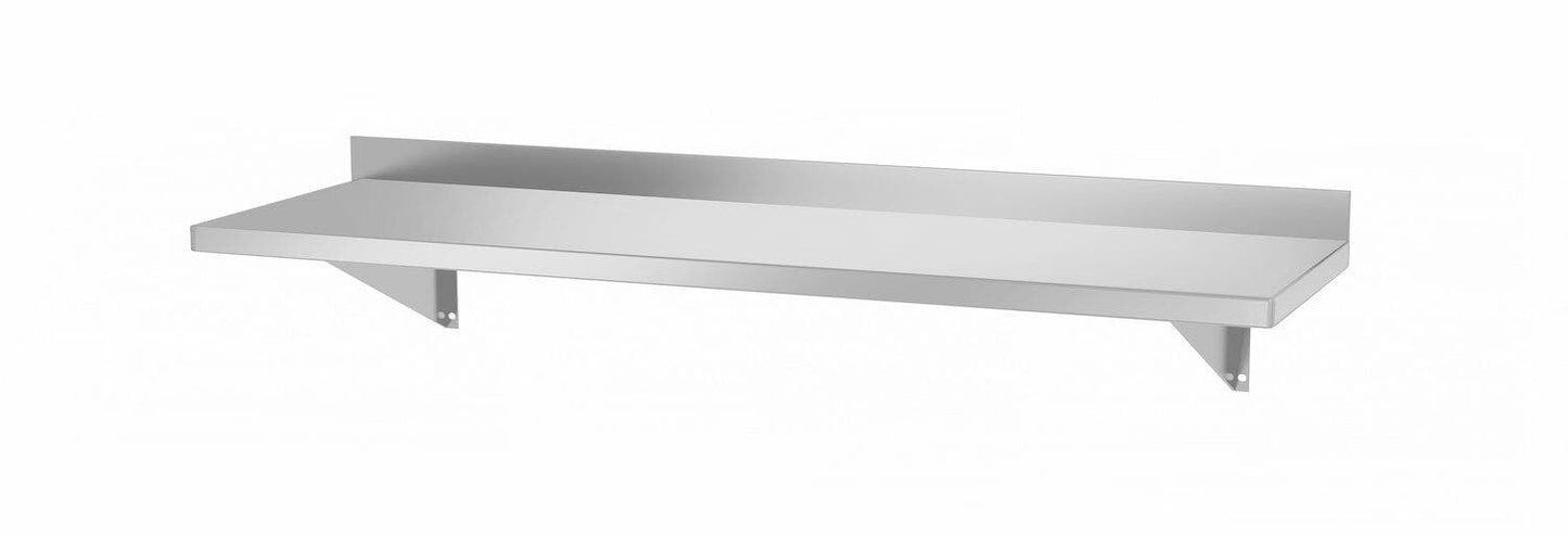 RIPIANO A PARETE, CON 2 STAFFE, 1000X300X(H)250MM