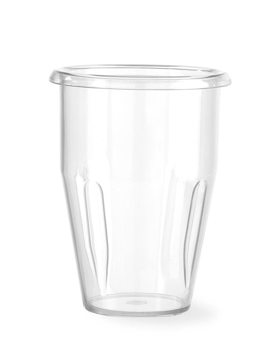 TAZZA DI MISCELAZIONE IN POLICARBONATO PER FRULLINO - DESIGN BY BRONWASSER, 0,5L, Ø116X(H)161