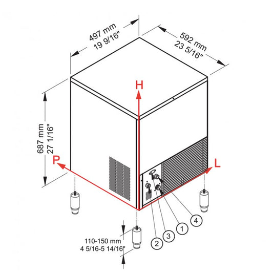 ICE MAKER - CB 316 HC