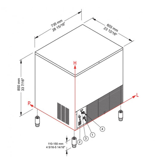 ICE MAKER - CB 640 HC