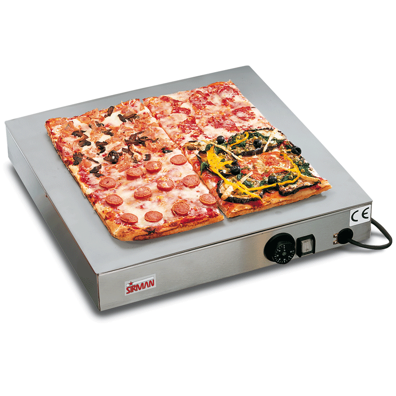 PLATE - STAINLESS STEEL PIZZA WARMER