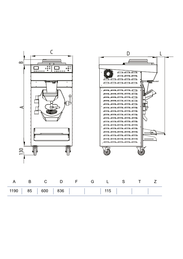 MANTECATORE COMBINATO - RHB 15/40