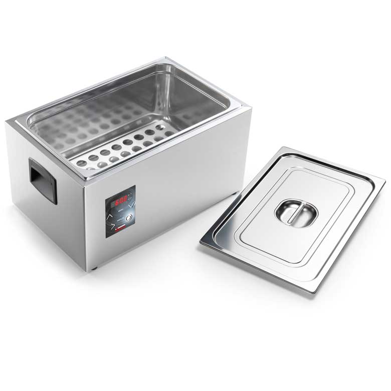 Sous-vide cooking - XP SR 1/1 soft cooker - with tap