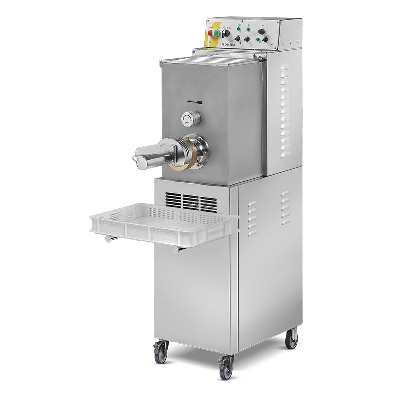 PRESSA PROFESSIONALE PER IMPASTARE ED ESTRUDERE PASTA FRESCA - TR 95 INOX - KMP