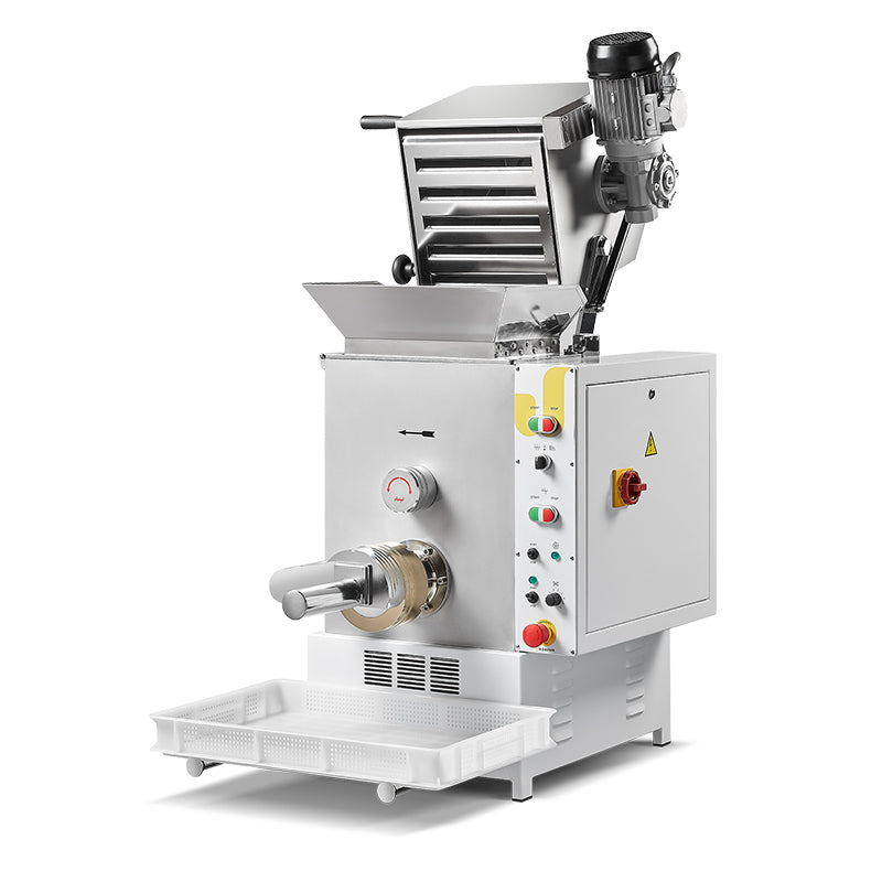 PRESSA PROFESSIONALE PER IMPASTARE ED ESTRUDERE PASTA FRESCA - TRD 110 - KMP