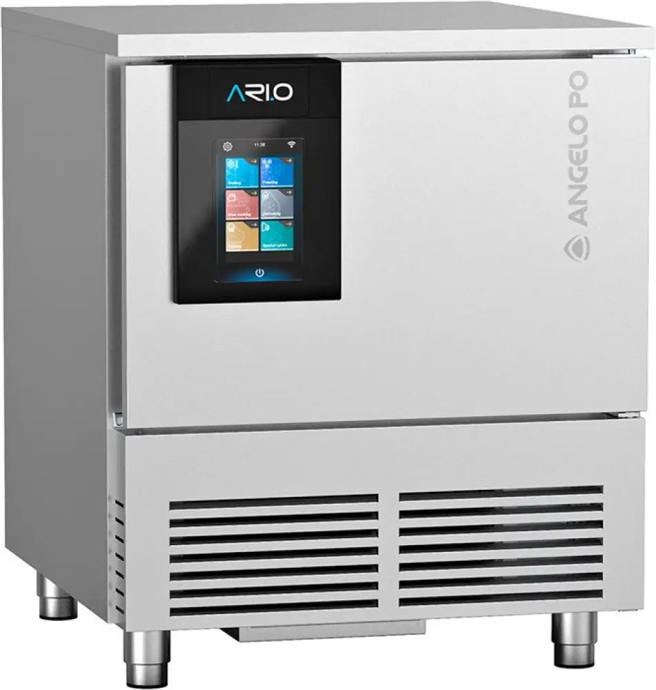 ABBATTITORE/SURGELATORE MULTIFUNZIONALE 30/20 KG/CICLO - CON PIANO - RE51M - ANGELO PO - Abbattitore