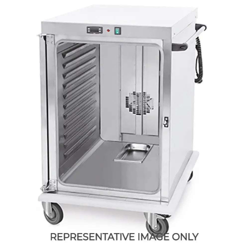 ARMADIO CALDO PORTATEGLIE 10XGN 1/1 GUIDE STAMPATE - 1600W - METALCARRELLI - CARRELLI