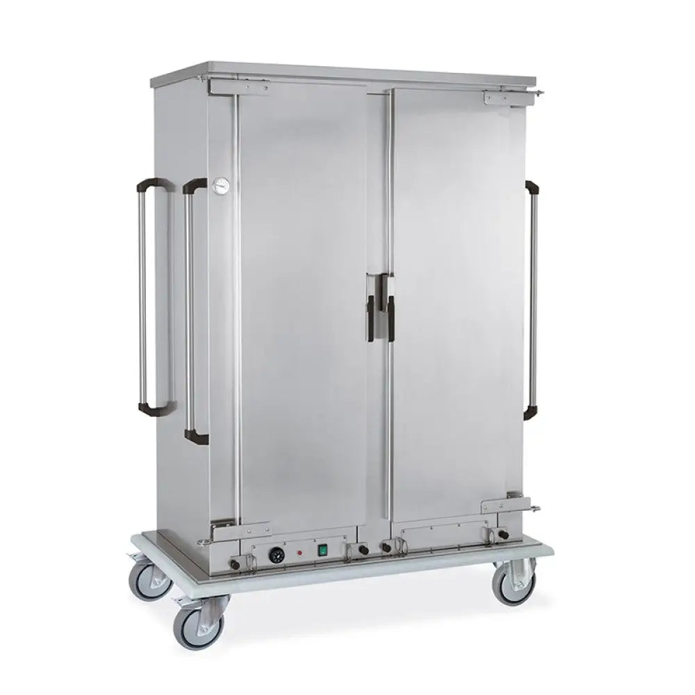 ARMADIO CALDO PORTAVASSOI 8X2 GN 1/1 GUIDE A ’L’ - 3216GN-K - METALCARRELLI - CARRELLI