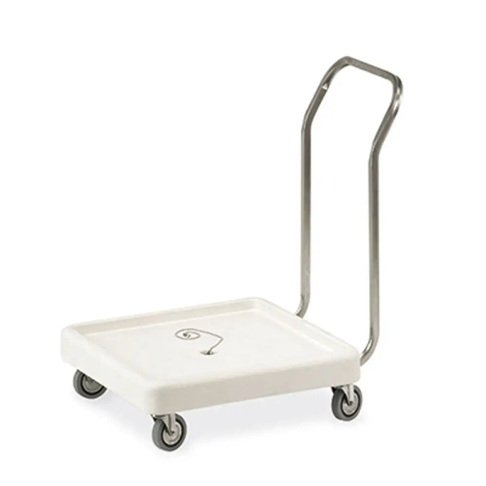 BASE CON MANICO IN POLIETILENE PER CESTELLI LAVASTOVIGLIE CM 51X51 - 2205P - METALCARRELLI - CARRELLI