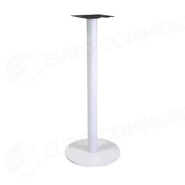 BASE TAVOLO BAR ACCIAIO GORDON BIANCO TONDO CM45X45H108 - 6467850000 - VACCHETTI