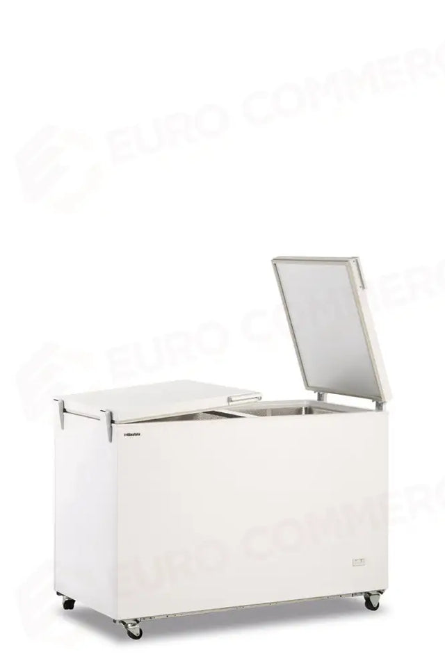 CONGELATORI A POZZO STATICO, PORTA CIECA, PORTA BATTENTE - -23 °C / -13 °C - FR 400 FLP - KLIMAITALIA