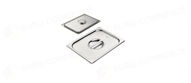 COUVERCLE INOX GN 1/2 AVEC JOINT 325X265 - 203718 - MORINI