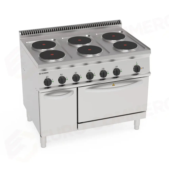 KITCHEN 1050 EL. 6ROUND VENTILATED OVEN GN1/1 - 616075 - TECNOINOX
