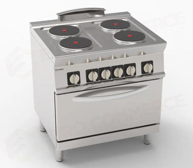 ELECTRIC KITCHEN 4ROUND OVEN GN2/1 - 716189 - TECNOINOX