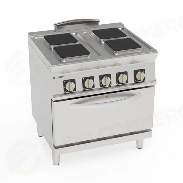 ELECTRIC KITCHEN 4SQUARE VENTILATED OVEN GN1/1 - 716086 - TECNOINOX