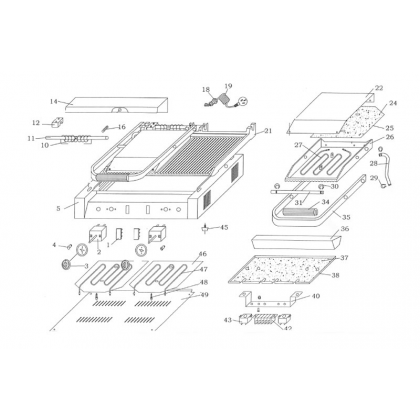 R2 CAST IRON GRILL PLATES - PIA01886