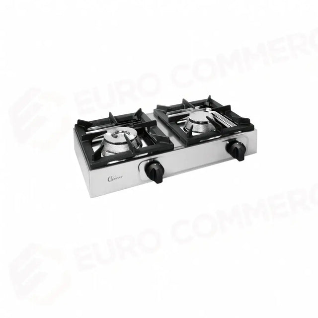 FORNELLO A GAS DA BANCO 2 FUOCHI MOD BIG7002L 5 KW 4.5 KW 4.5 PARKER