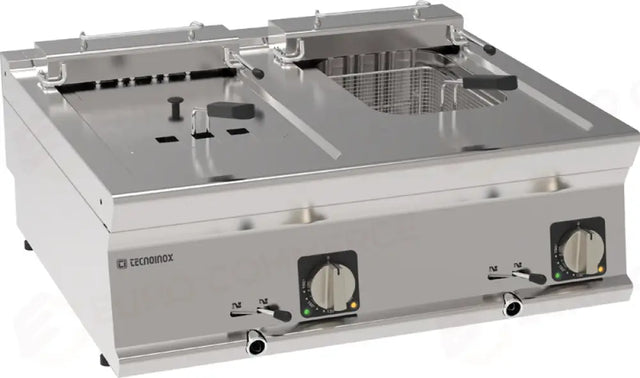 Friteuse électrique 80TOP 8+8 L - 716051 - TECNOINOX