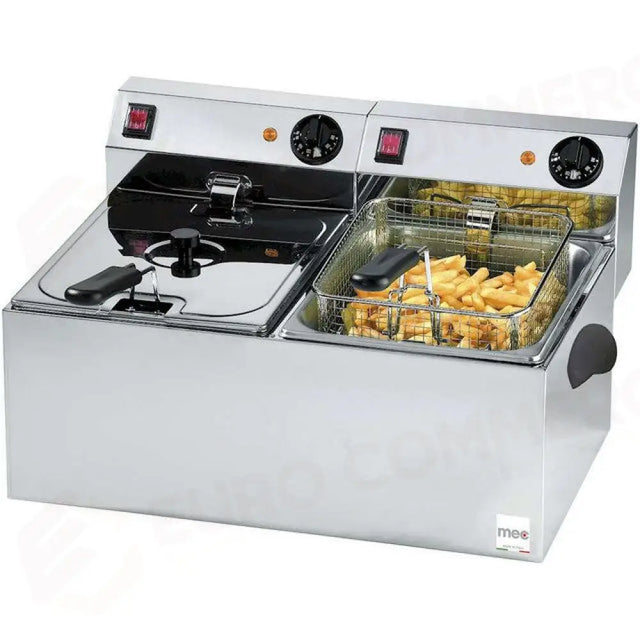 FRIGGITRICE ELETTRICA DA BANCO FT88 - CAPACITÀ OLIO 8 LT - FT88 - MEC EUROPE