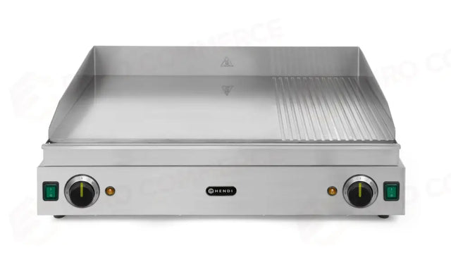 FRY TOP 1/3 RIGATA, HENDI, PROFI LINE, 2/3 LISCIA, 1/3 RIGATA, 230V/3500W, 697X474X(H)241MM - 203163