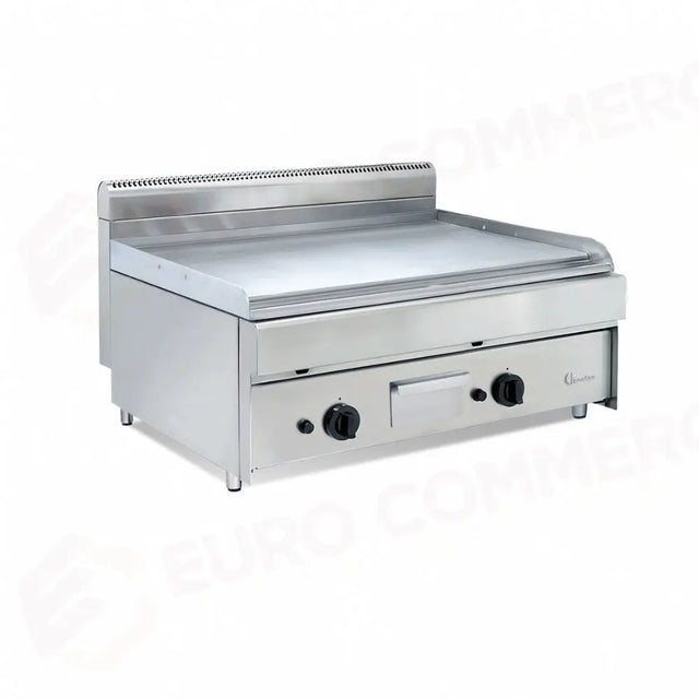 FRY TOP PROFESSIONALE A GAS IN ACCIAIO INOX MOD FRY TOP 800 GT PARKER