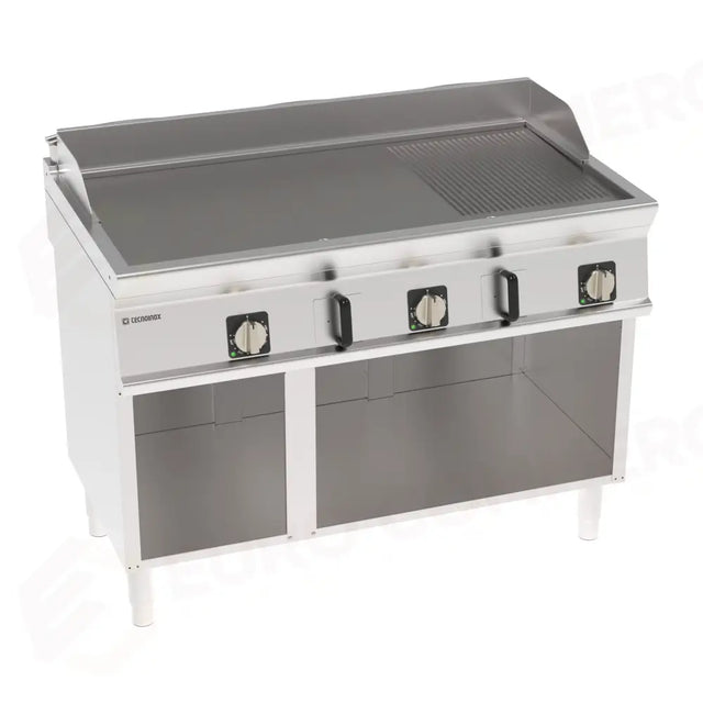 FRYTOP ELE P.1/3 RIGATA 1200 MY23 - 716207 - TECNOINOX