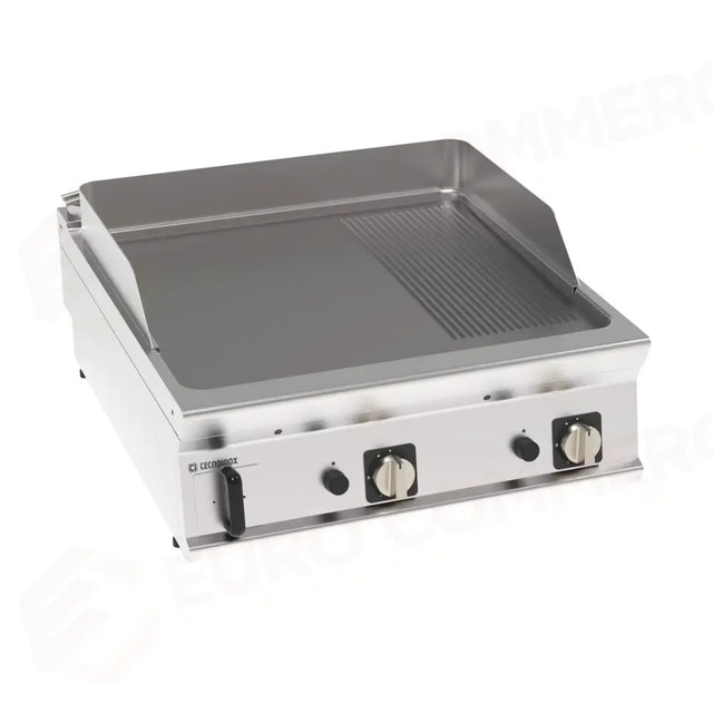 FRYTOP GAS P.1/3 RIGATA 800 RUB. MY23 - 313244 - TECNOINOX