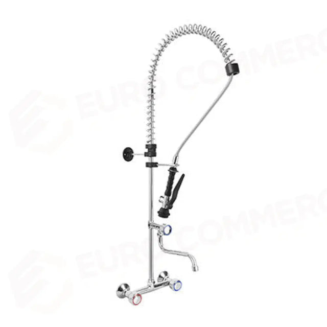 WALL-MOUNTED DOUBLE-HOLE SHOWER GROUP, SPOUT SWIVELLING HALF-ROD, ROUND HANDLE, BASIC SHOWER, INT.203, 20MM±20 - R0102010248 - MONOLITH