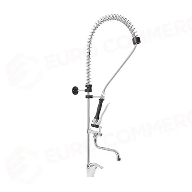 SINGLE-HOLE PRE-WASH SHOWER GROUP MIXER WITH MID-ROD SWIVEL SPOUT - P0201020220 - MONOLITH