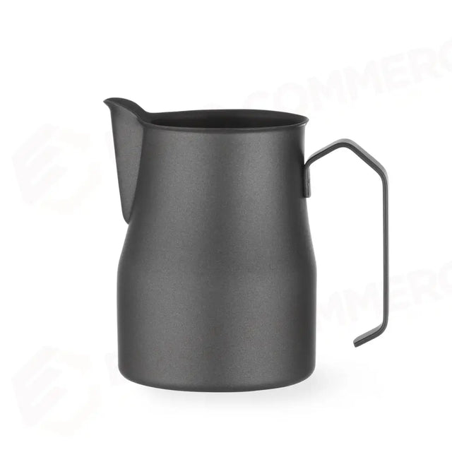 LATTIERA NERA OPACA CON BECCUCCIO A V, HENDI, 0,7L, NERO, Ø84X(H)130MM - 451045