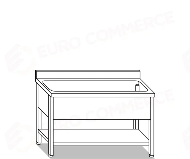 LAVAPENTOLE EUR LAVAPENTOLE E LAVAMANI INOX PER LA CUCINA PROFESSIONALE - VG1276, VG1277 - MITTEL
