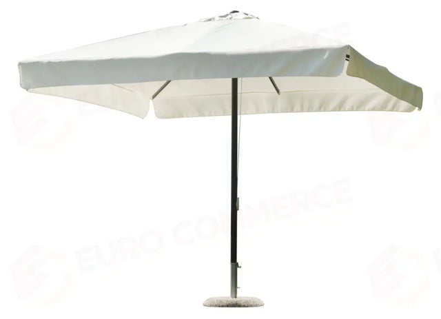OMBRELLONE IN ALLUMINIO 3×3 - POLIESTERE ECRU' - ANTRACITE E5070G - GREENWOOD