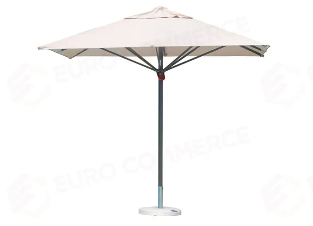 OMBRELLONE VENEZIA 3×3 PUSH UP - FUSTO ALLUMINIO ANTRACITE (ITA) M50G - GREENWOOD