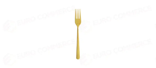 OSLO GOLD FORCHETTA TAVOLA ACCIAIO INOX 18/10 - 202753 - MORINI