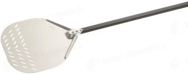 PALA PIZZA RETTANGOLARE FORATA 32X32 CM AURORA AF-32RF GI,METAL - 20040097 - MEDRI