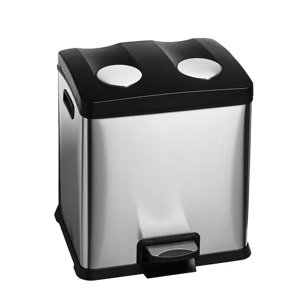 PATTUMIERA PER RACCOLTA DIFFERENZIATA LT 2X12 - 2560 - METALCARRELLI - CARRELLI