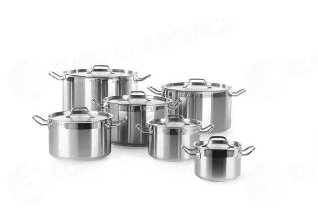 PENTOLA PER STUFATO MEDIA - CON COPERCHIO, HENDI, PROFI LINE, 2,1L, Ø160X(H)110MM - 831007