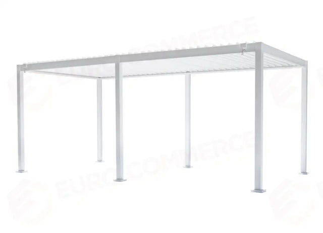 PERGOLA TEXAS IN ALLUMINIO 3×6 - BIANCO GAZ526B - GREENWOOD