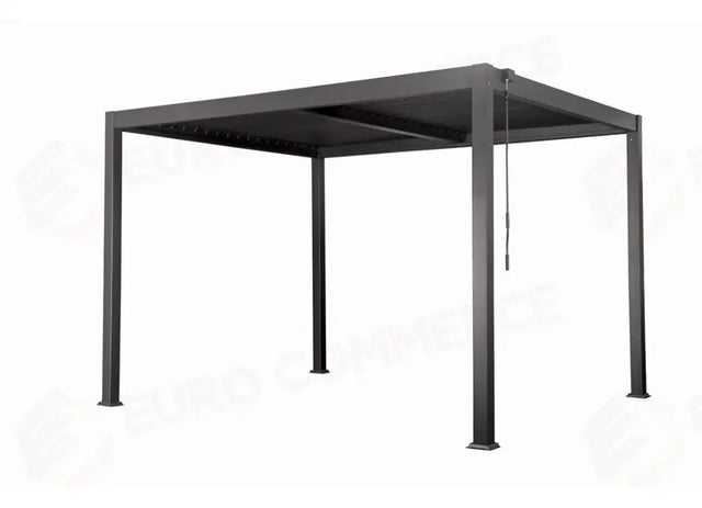 PERGOLA TEXAS IN ALLUMINIO 4×4 - ANTRACITE GAZ527G - GREENWOOD