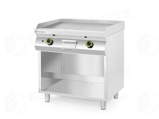 PIANO COTTURA A GAS, LISCIO, SU UN ARMADIO RACCHIUSO SU 3 LATI, HENDI, KITCHEN LINE, 10KW, 800X700X( - 220207