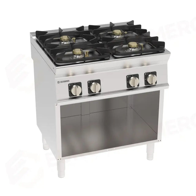 4-BURNER, HERMETIC GAS HOB - 713201 - TECNOINOX