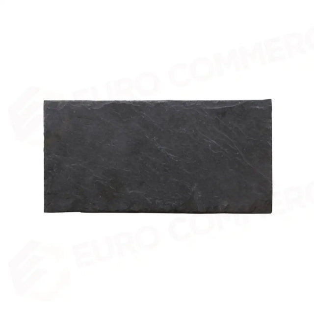 PIATTO CM. 30×15 NERO PORC.EFF.ARDESIA - ARD.3015 - ROYALE
