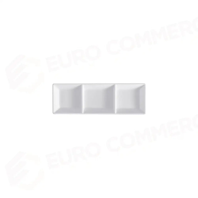 PIATTO HAPPY 3/SCOMPARTI CM. 16,5X6X2 - PB/192/16 - ROYALE