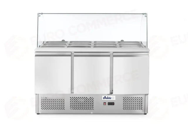 SALADETTE A TRE PORTE CON VETRINETTA 380L, ARKTIC, 254L, 230V/310W, 700X1365X(H)1300MM - 232798