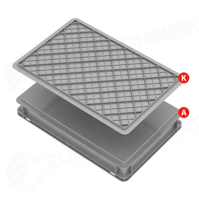 SERIE EUROPA 600X400 MM - VERSIONE LEGGERA ALTEZZA 90 MM - FONDO CHIUSO E PARETI CHIUSE - E6409L - PAVONI ITALIA